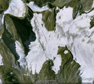 stubai glacier view
